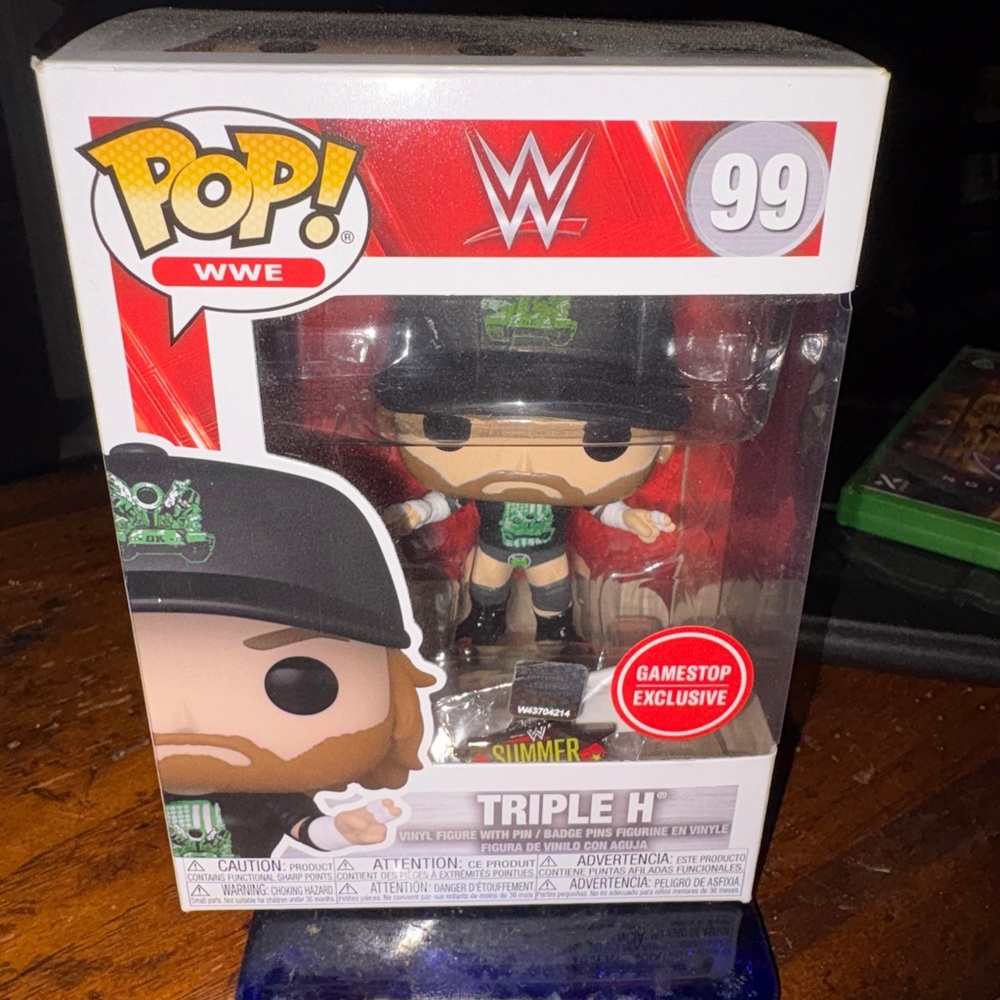 Funko WWE Triple H Exclusive Figure with Black and Red